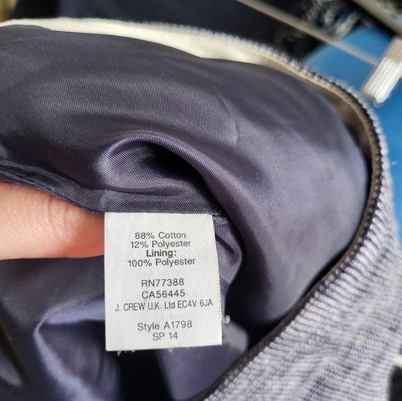 J Crew navy tweed skirt - Picture 9 of 10